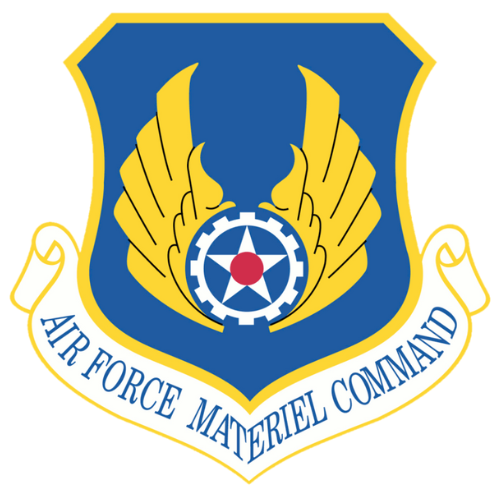 The Loop Item logo for the Air Force Material Command.